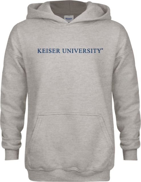 Keiser Youth Fleece Hood Horizontal Keiser U - ONLINE ONLY