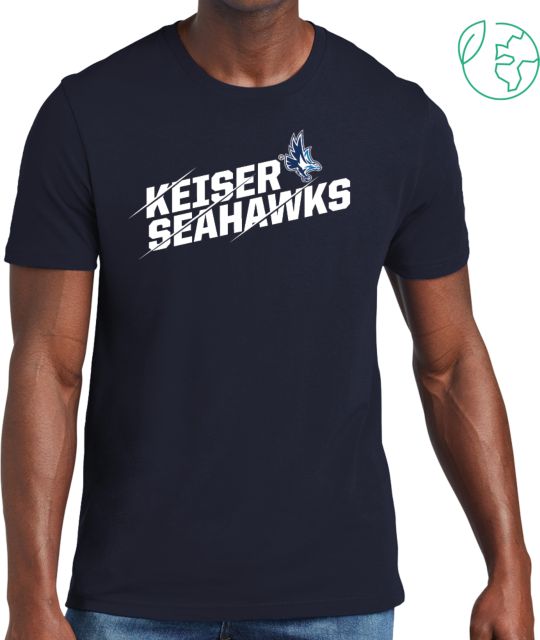Keiser Allmade Organic Cotton Tee Keiser University Stacked - ONLINE ONLY