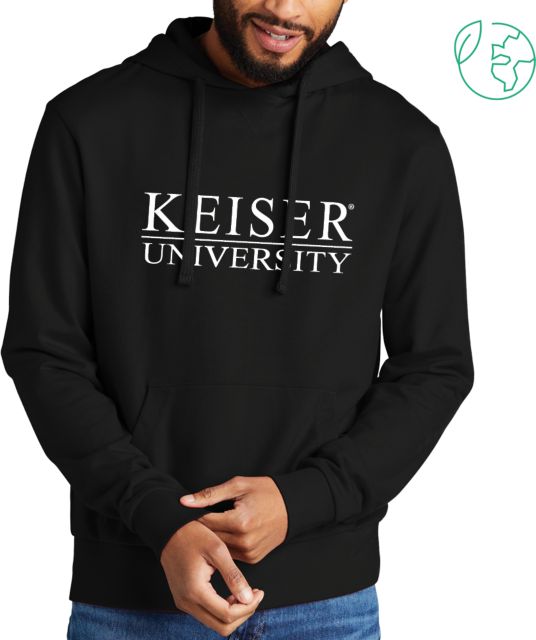 Keiser Allmade Organic French Terry Pullover Hoodie Keiser University Stacked - ONLINE ONLY