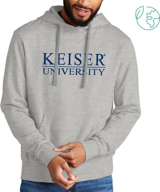 Keiser Allmade Light Organic French Terry Pullover Hoodie Keiser University Stacked - ONLINE ONLY