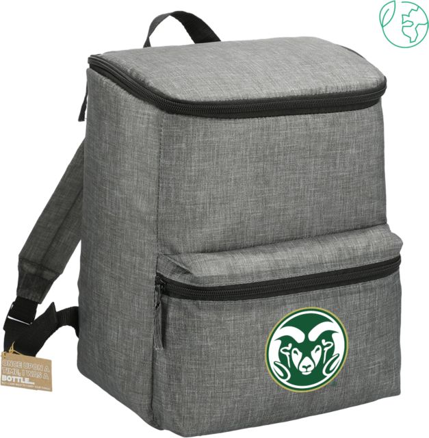 Colorado State Excursion Recycled 20 Can Backpack Cooler Colorado State Primary Athletics Mark