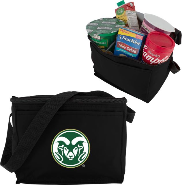 Colorado State Six Pack Cooler Colorado State Primary Athletics Mark