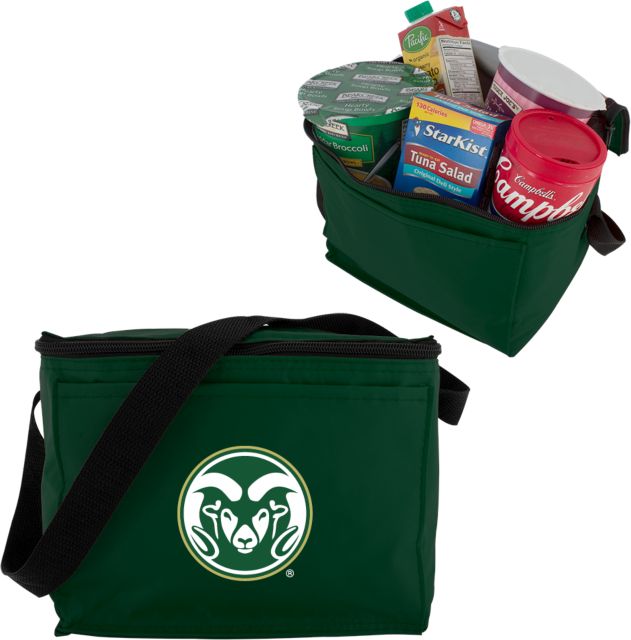 Colorado State Six Pack Cooler Colorado State Primary Athletics Mark