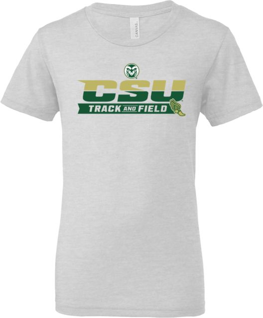 Colorado State Bella + Canvas Youth Jersey T Shirt CSU - FInish Line Track and Field