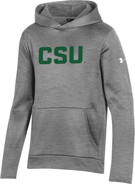 Colorado State Youth Under Armour Fleece Hoodie Colorado State Primary Athletics Mark - UA
