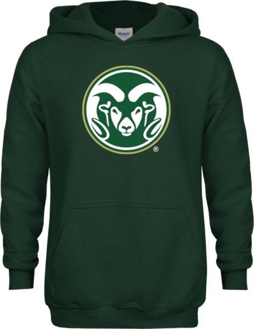 Colorado State Youth Fleece Hoodie Colorado State Primary Athletics Mark