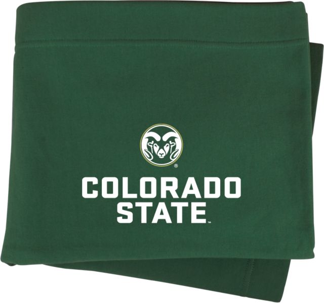 Colorado State Sweatshirt Blanket Colorado State w/ Primary Mark
