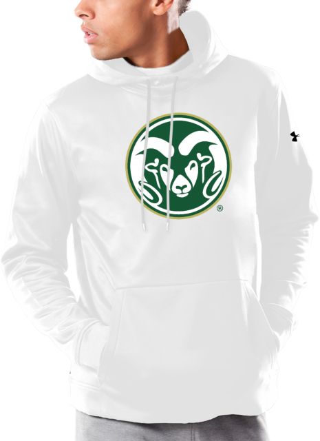 Colorado State Under Armour Fleece Hoodie Colorado State Primary Athletics Mark