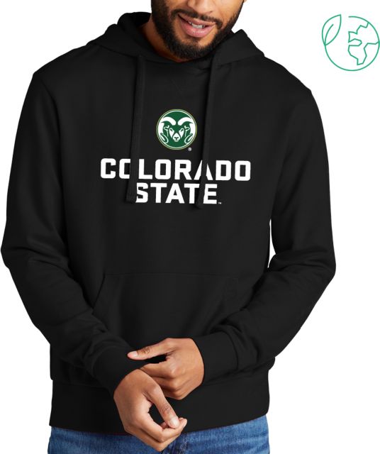 Colorado State Rams CSU Original Dripping Football Black T-Shirt by Vive La Fete 18M