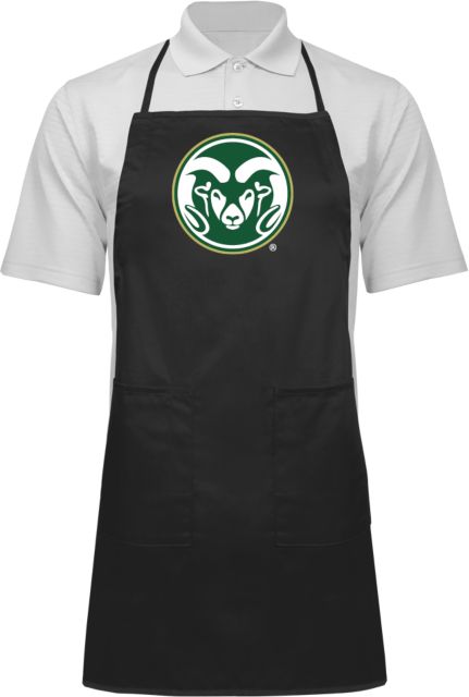 Colorado State Full Length Apron Colorado State Primary Athletics Mark