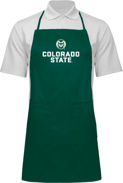 Colorado State Full Length Apron Colorado State w/ Primary Mark