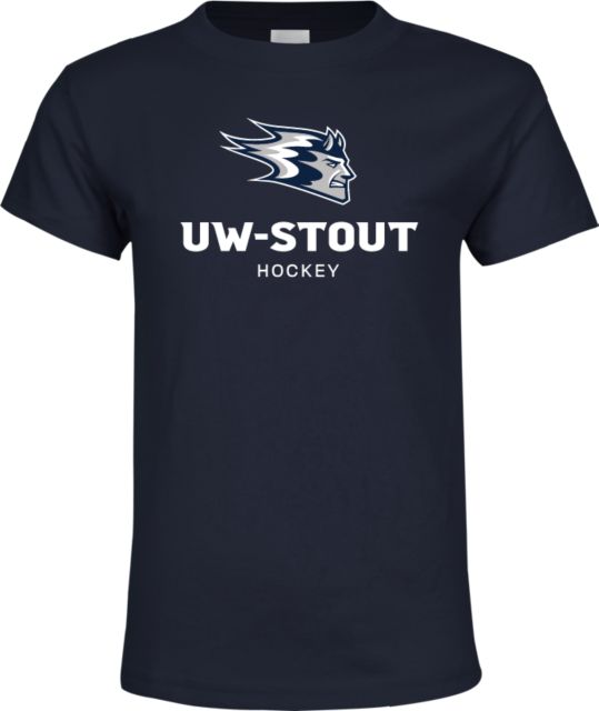 UW Stout Youth T Shirt Hockey - ONLINE ONLY