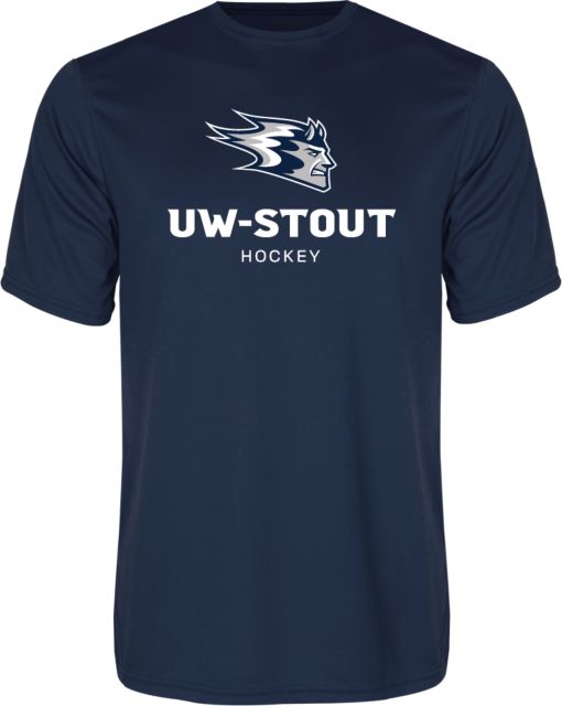 UW Stout Performance Tee Hockey - ONLINE ONLY