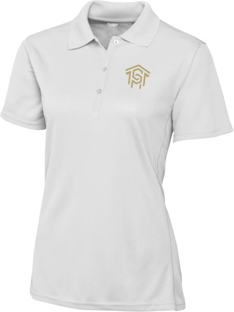 Central Piedmont C&B Womens Clique Ice Pique Polo Central Piedmont CC Icon - ONLINE ONLY