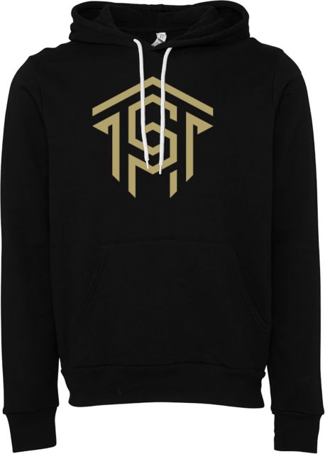 Central Piedmont Bella + Canvas Fleece Hood Central Piedmont CC Icon - ONLINE ONLY