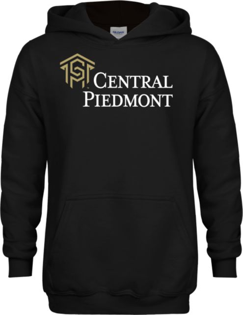 Central Piedmont Youth Fleece Hoodie Central Piedmont Stacked - ONLINE ONLY