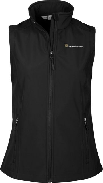 Central Piedmont Womens Core Softshell Vest Central Piedmont Horizontal - ONLINE ONLY