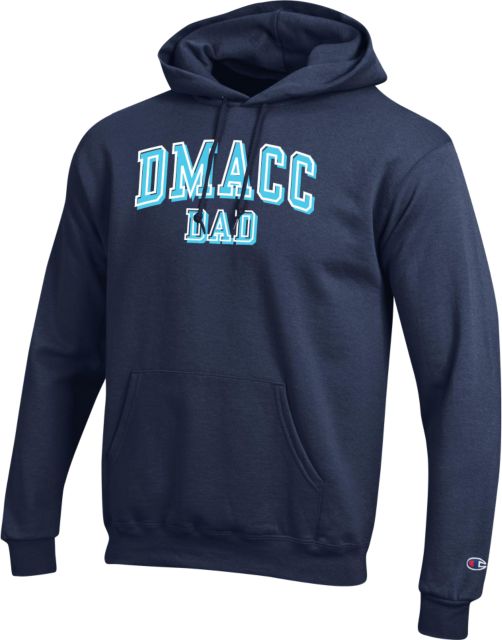 Des Moines Champion Fleece Hoodie DMACC - Dad - ONLINE ONLY