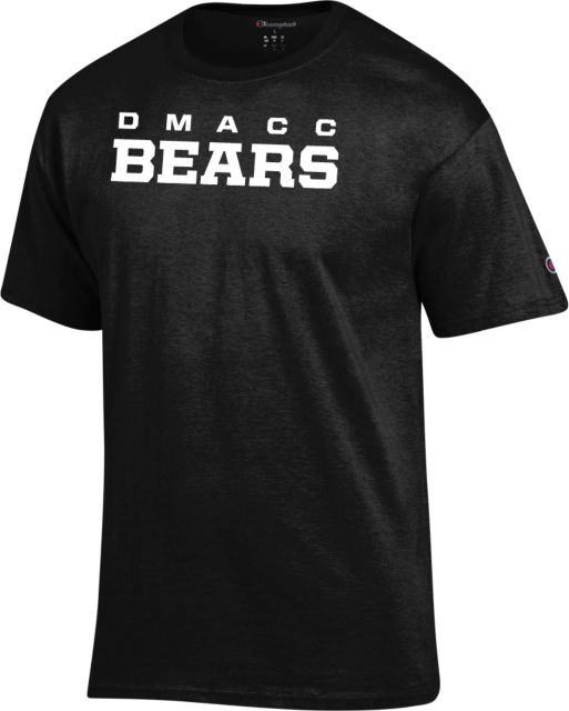 Des Moines Champion T Shirt DMACC Bears Wordmark - ONLINE ONLY
