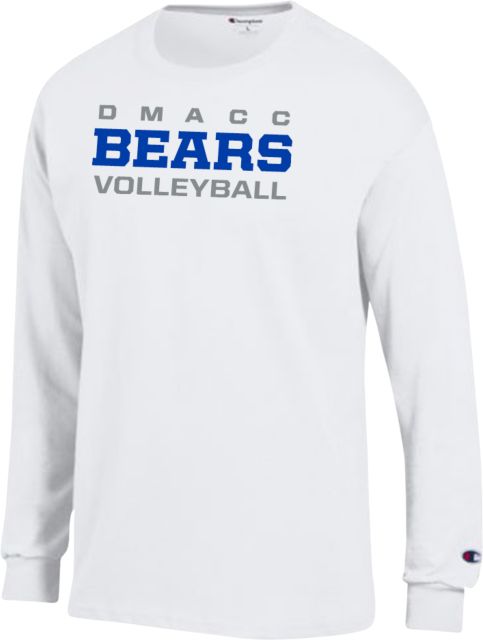 Des Moines Champion Long Sleeve T Shirt DMACC - Volleyball - ONLINE ONLY