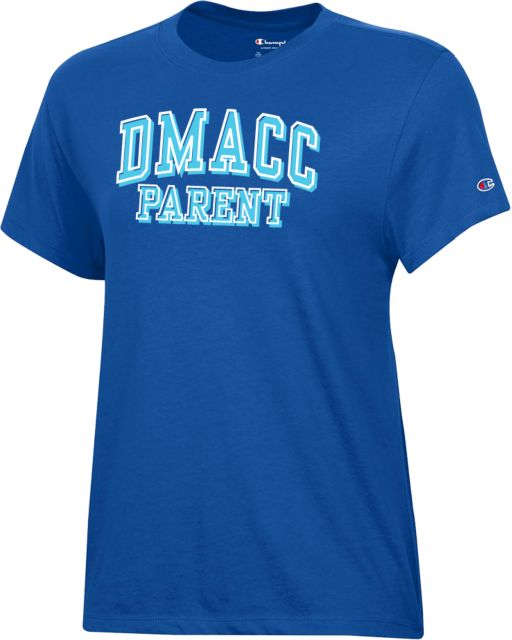 Des Moines Champion Womens Core Short Sleeve Tee DMACC - Parent - ONLINE ONLY