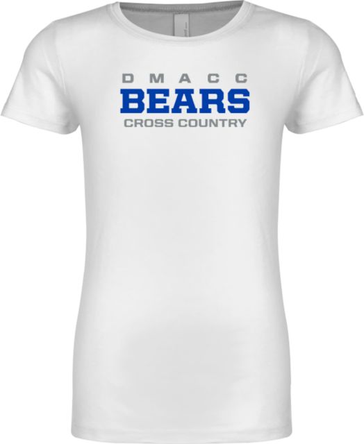 Des Moines Next Level Girls Fashion Fit T Shirt DMACC - Cross Country - ONLINE ONLY