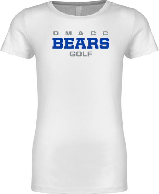 Des Moines Next Level Girls Fashion Fit T Shirt DMACC - Golf - ONLINE ONLY