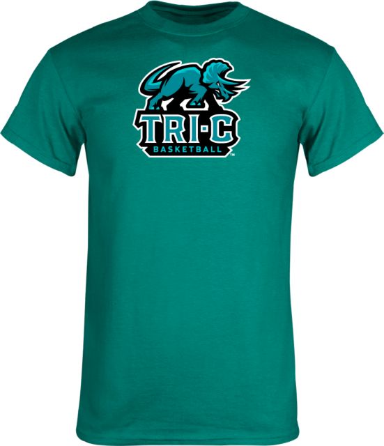 Cuyahoga CC Teal T Shirt Tri-C Basketball - ONLINE ONLY