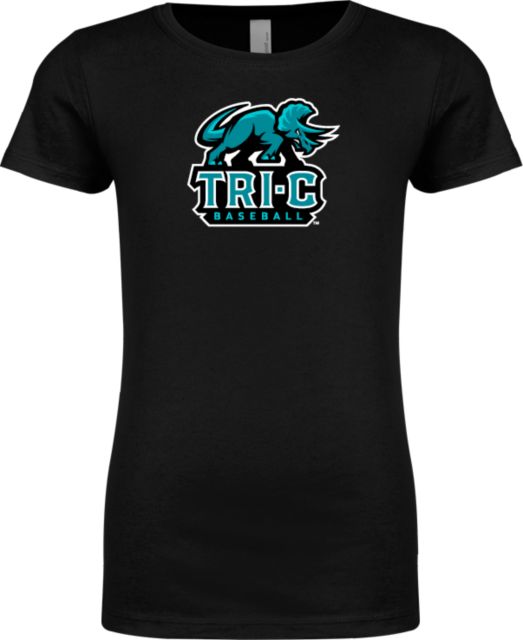 Cuyahoga CC Next Level Girls Fashion Fit T Shirt Tri-C Baseball - ONLINE ONLY