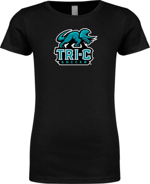 Cuyahoga CC Next Level Girls Fashion Fit T Shirt Tri-C Soccer - ONLINE ONLY