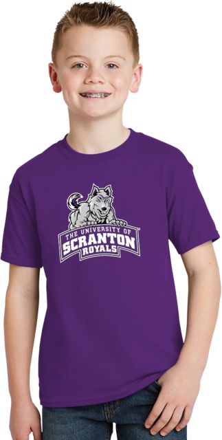 Scranton Youth T Shirt Univ of Scranton Athletics Mark - ONLINE ONLY