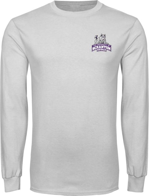 Scranton Long Sleeve T Shirt Univ of Scranton Athletics Mark - ONLINE ONLY