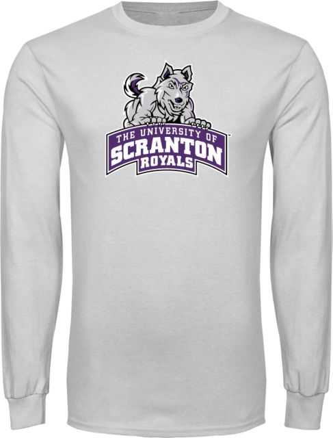 Scranton Long Sleeve T Shirt Univ of Scranton Athletics Mark - ONLINE ONLY