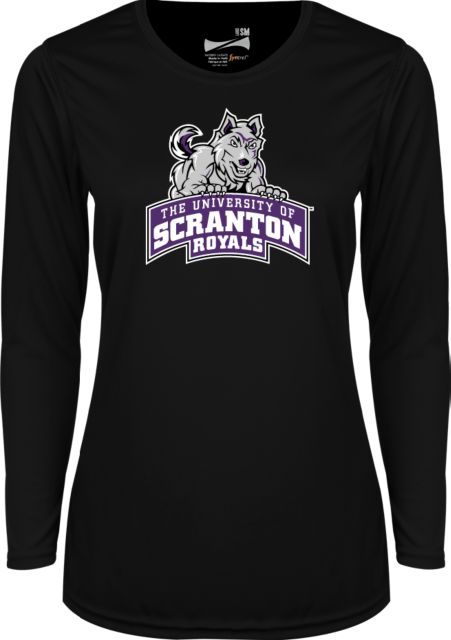 Scranton Ladies Syntrel Performance Longsleeve Shirt Univ of Scranton Athletics Mark - ONLINE ONLY