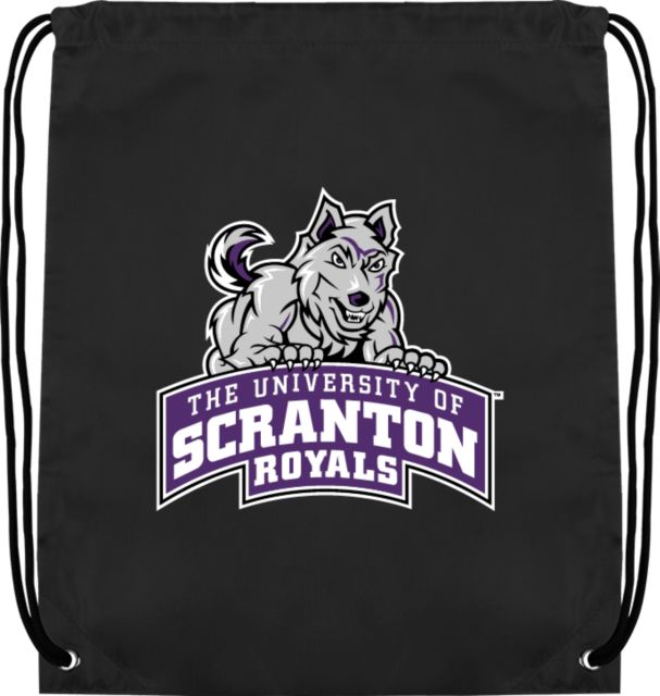Scranton Drawstring Backpack Univ of Scranton Athletics Mark - ONLINE ONLY