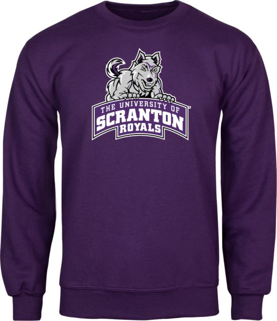 Scranton Fleece Crew Univ of Scranton Athletics Mark - ONLINE ONLY