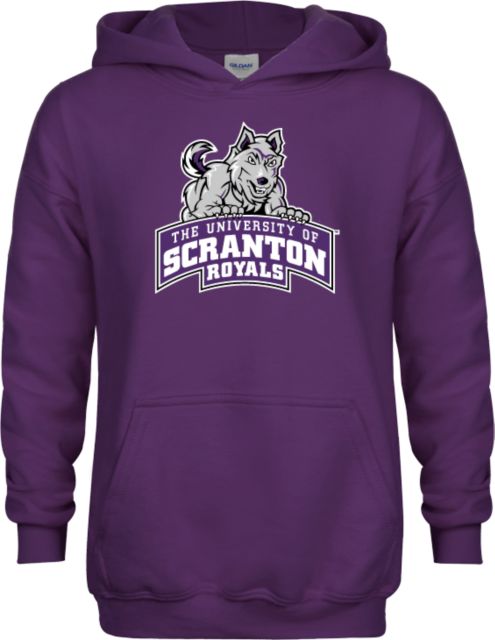 Scranton Youth Fleece Hoodie Univ of Scranton Athletics Mark - ONLINE ONLY
