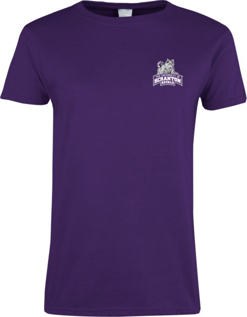 Scranton Ladies T Shirt Univ of Scranton Athletics Mark - ONLINE ONLY