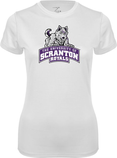 Scranton Ladies Syntrel Performance Tee Univ of Scranton Athletics Mark - ONLINE ONLY