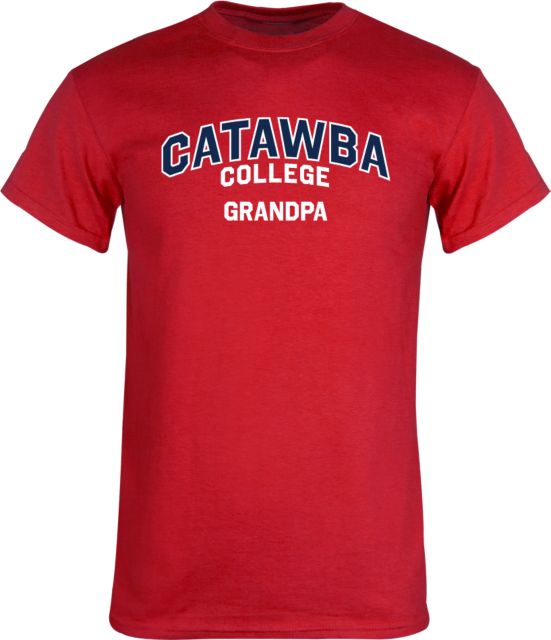 Catawba Red T Shirt Catawba College Primary Grandpa - ONLINE ONLY