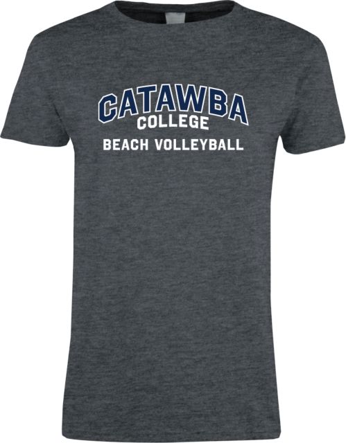 Catawba Womens Short Sleeve Tee Catawba College Primary Beach Volleyball - ONLINE ONLY