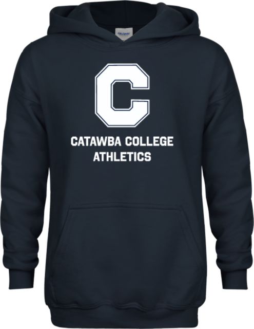 Catawba Youth Fleece Hoodie CCA Stacked w C - ONLINE ONLY