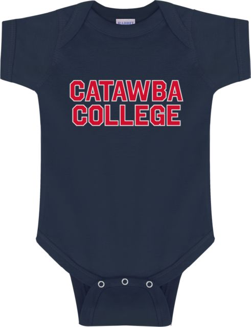 Catawba Infant Bodysuit Catawba Primary Wordmark - ONLINE ONLY