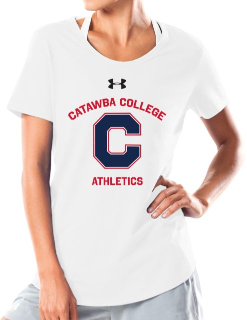 Catawba Under Armour Charged Cotton Tee Catawba College Athletics - ONLINE ONLY