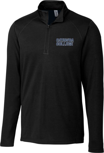 Catawba Clique Ice Pique Half Zip Catawba Primary Wordmark - ONLINE ONLY