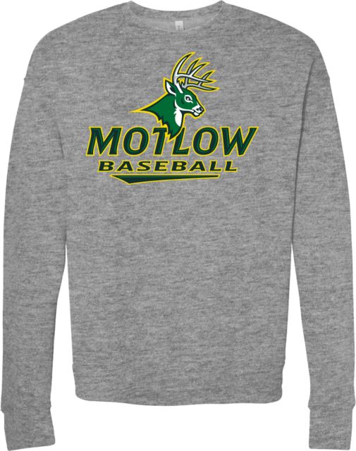 Motlow State Bella + Canvas Fleece Crew Motlow Baseball - ONLINE ONLY