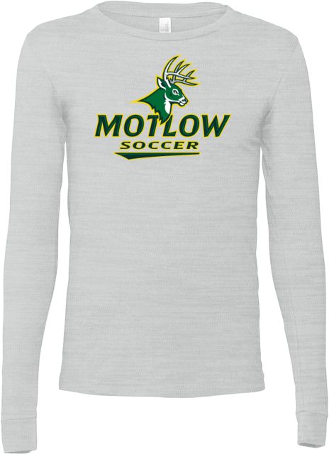 Motlow State Bella + Canvas Jersey Cotton Long Sleeve T Shirt Motlow Soccer - ONLINE ONLY