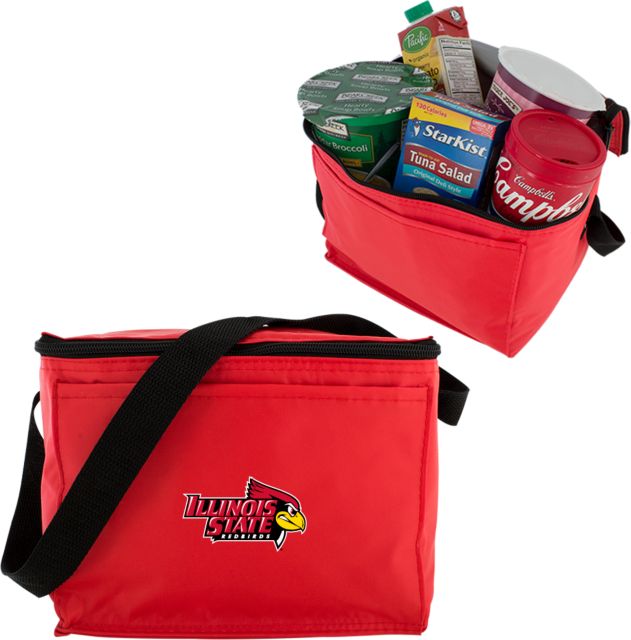 Illinois State Six Pack Cooler Illinois State Official Athletics Logo - ONLINE ONLY
