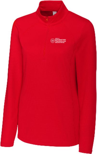 Illinois State C&B Womens Clique Ice Pique Half Zip Illinois State School of Information Technology - ONLINE ONLY