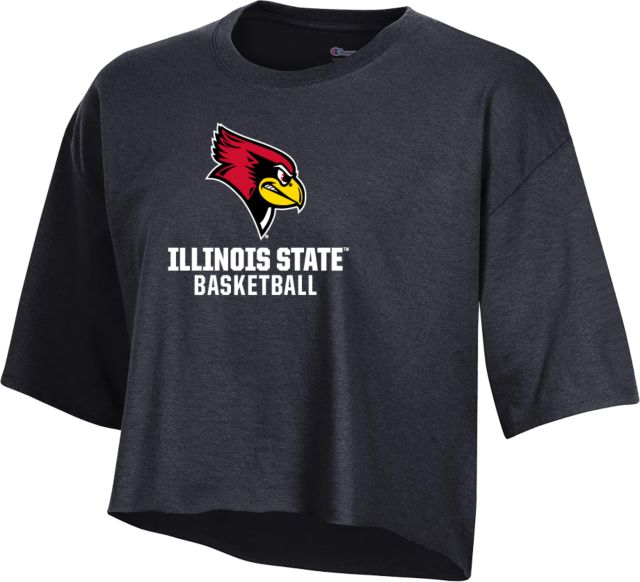 Illinois State Champion Crop Tee Illinois State Basketball - ONLINE ONLY